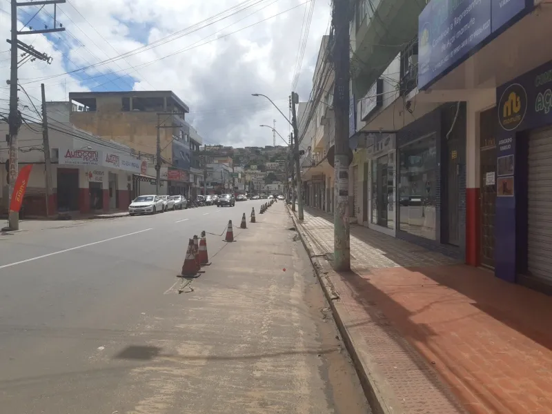 Tudo pronto para o início da pintura da ciclovia de São Silvano. Veja o novo percurso