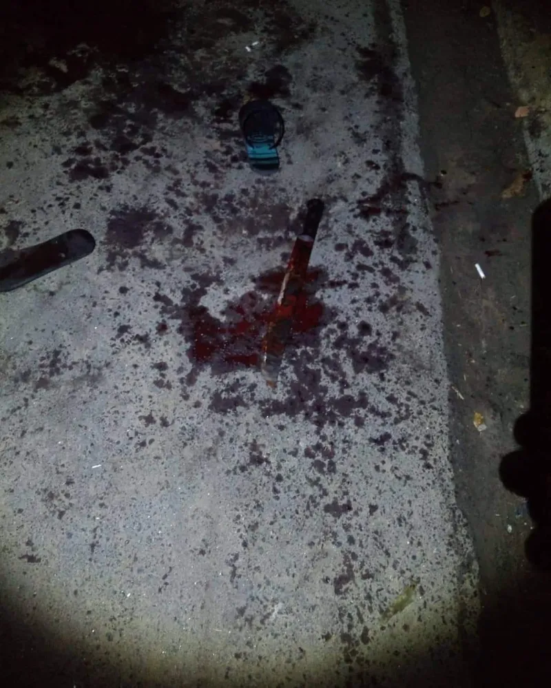 Homem é ferido por golpes de facão por causa de briga no Bairro Columbia, em Colatina