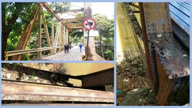 Um dos símbolos da história de Colatina “pede socorro”