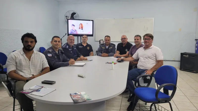 Comando do Oitavo Batalhão e 15ª Delegacia apresentam as ações da Polícia Militar e Civil ao Portal de Notícias ES Fala e Rádio Difusora de Colatina