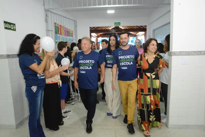 Prefeito Guerino Balestrassi inaugura nova creche no bairro Santo Antônio em Colatina