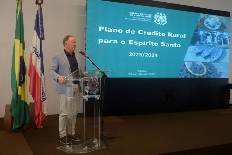 Governador Casagrande lança Plano de Crédito Rural com valor recorde para a safra 2023/2024