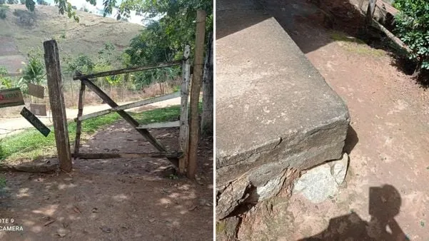 Condições precárias em escola no interior de Colatina causa preocupação. “Já reclamamos muitas vezes, mas nada foi feito”, diz mãe