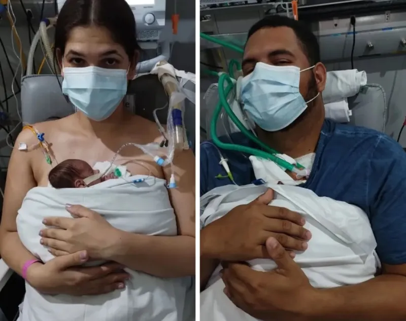 Sêxtuplos de Colatina completam um mês de vida; confira o que mudou na rotina dos pais