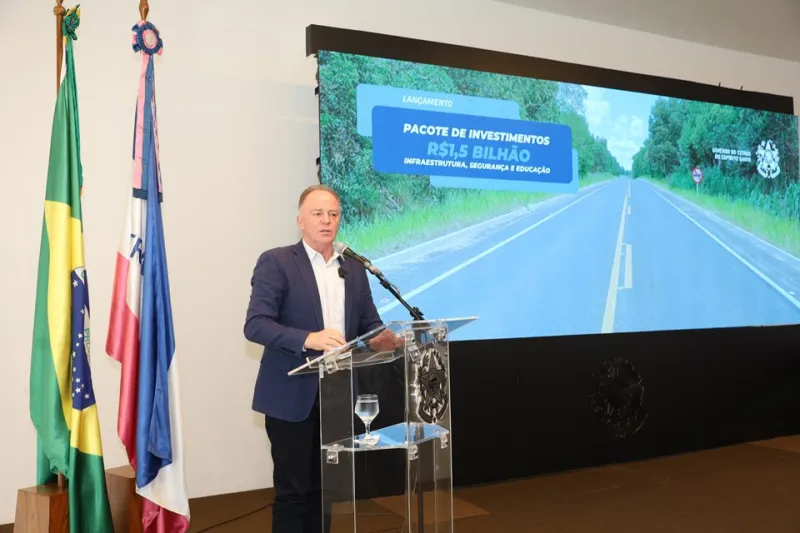 Governador Casagrande anuncia investimento de R$ 1,5 bilhão em obras de infraestrutura em 32 municípios