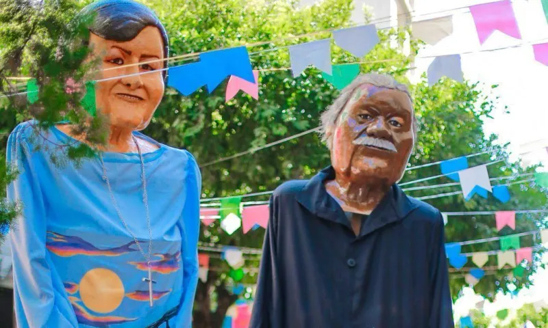 Colatina entra no ritmo do Carnaval neste sábado (27) com desfile de bonecões nos calçadões da Geraldo Pereira