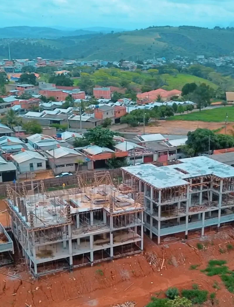 Prefeitura de Colatina avança na construção de 32 unidades habitacionais para famílias de aluguel social