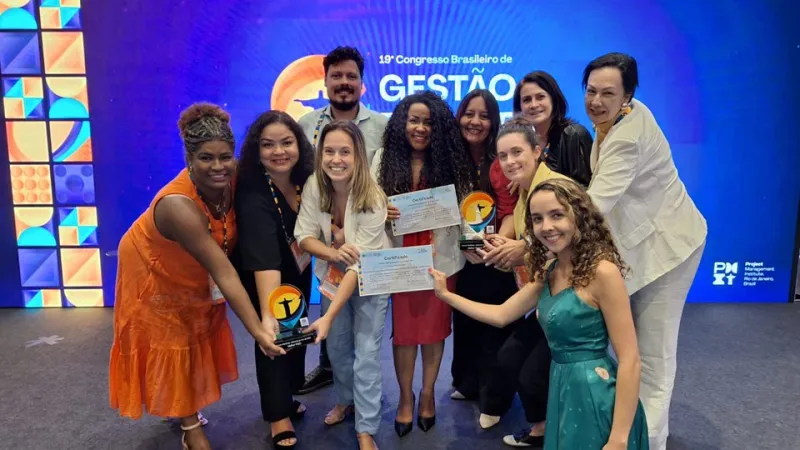 Governo do Estado recebe prêmio de melhor PMO do Brasil no 19º Congresso Brasileiro de Gestão de Projetos