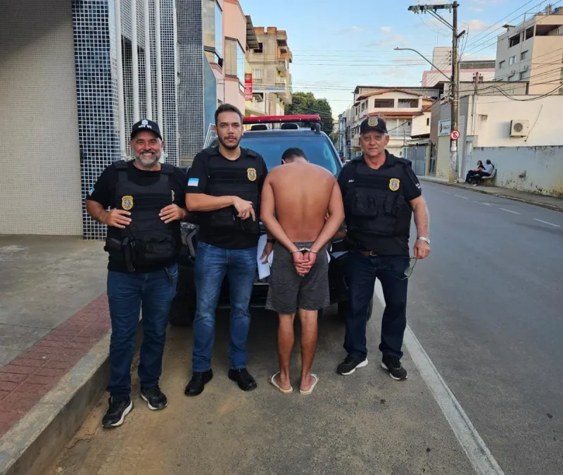 Preso suspeito de matar namorado da mãe após ele agredir ela em São Gabriel da Palha