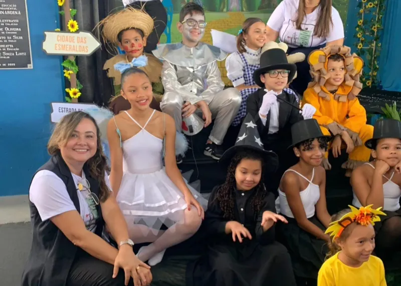 Projeto “O Mágico de Oz” na Escola Luiz Dalla Bernardina promove educação e integração no Bairro Bela Vista, em Colatina