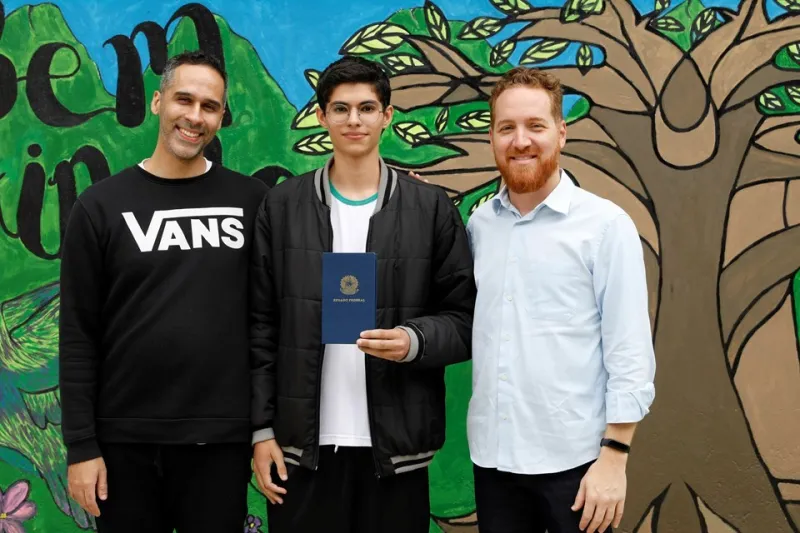 Estudante de Santa Teresa é selecionado para representar o ES no Senado Federal