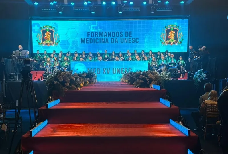 Arena North Star sedia colação de grau da MED XV da UNESC