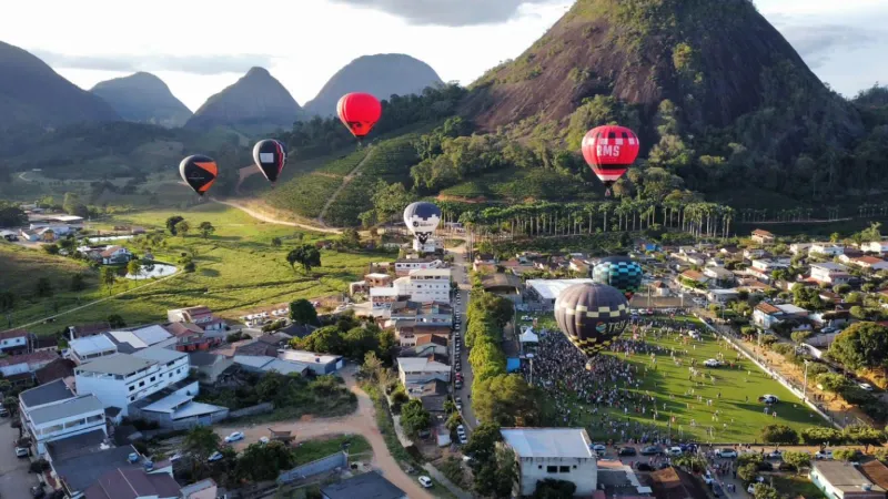 Festival de balões deixa colorido o céu de Pancas entre hoje (2) e domingo (4)