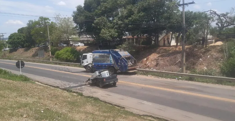 Idoso morre em acidente no bairro Columbia, em Colatina, após passar mal ao volante