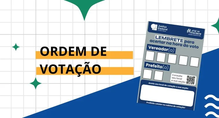 Faltam 3 dias: conheça a ordem de votação na urna eletrônica