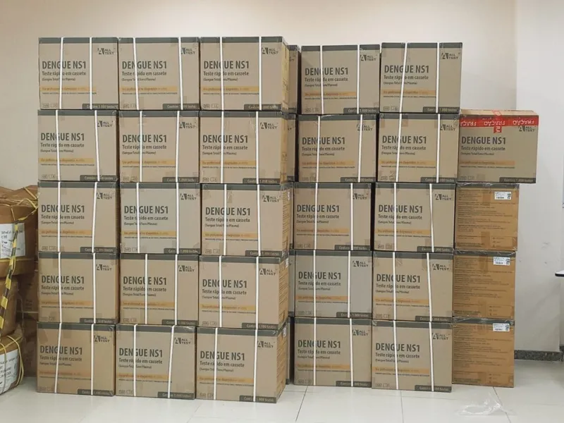 Espírito Santo recebe mais de 268 mil testes rápidos para diagnóstico da dengue