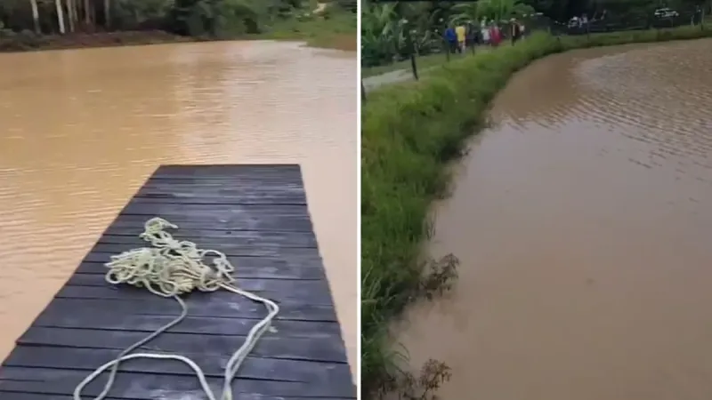 Jovem de 23 anos morre afogado em represa na zona rural de Alto Rio Novo
