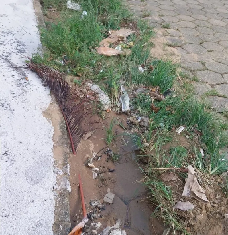 Comunidade cobra limpeza urbana e critica falta de manutenção em ruas e espaços públicos de bairro de Colatina