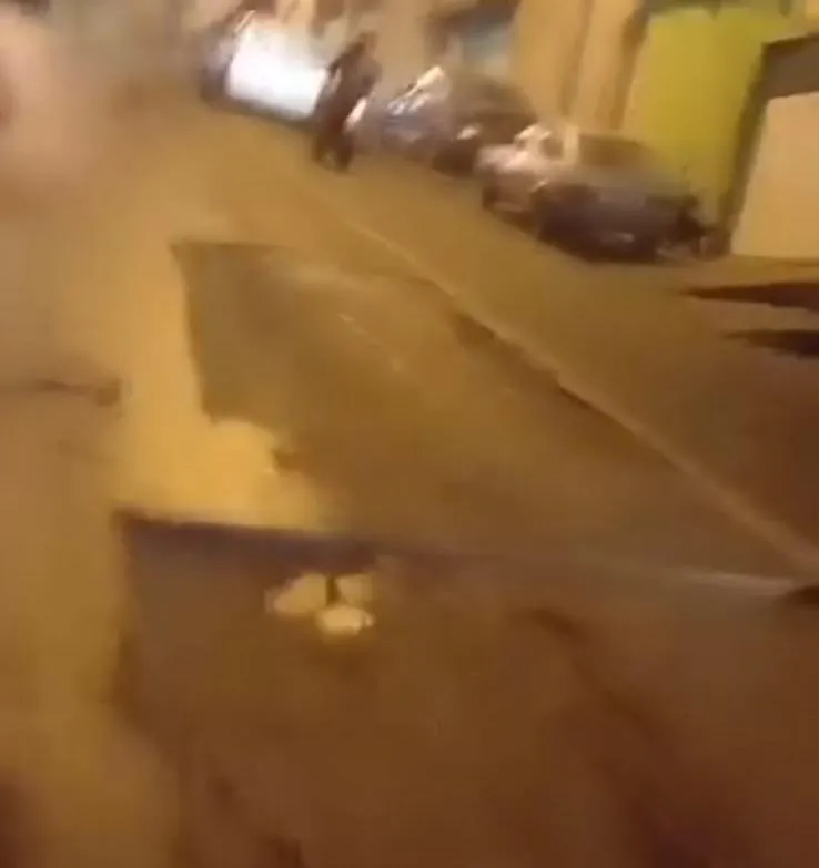 Vídeo: motociclista sofre acidente em Colatina, e denuncia falta de sinalização em obra pública
