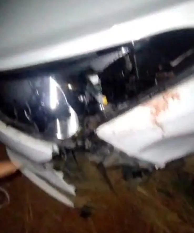 Vídeo: mulher morre após colisão entre carro e moto em São Roque do Canaã