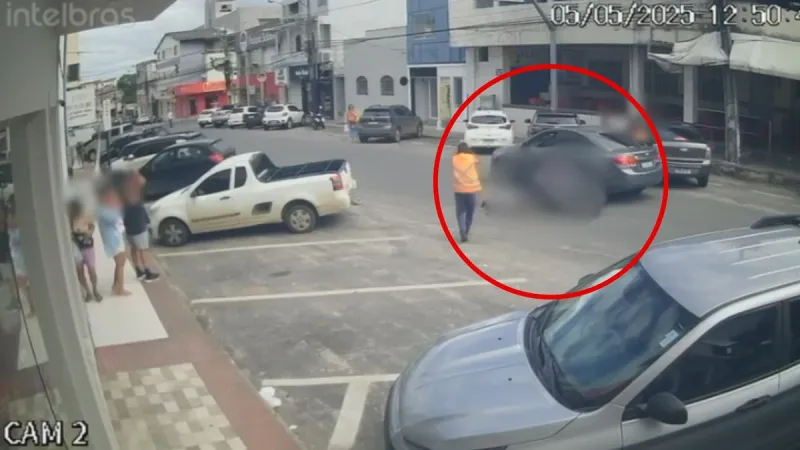 Idosa de 78 anos é atropelada por moto ao atravessar fora da faixa em São Mateus