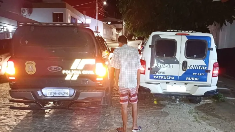 Preso suspeito de atear fogo na companheira em Ecoporanga; vítima teve 15% do corpo queimado