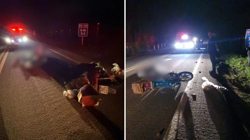 Motociclista morre em colisão na ES 381, na zona rural de São Mateus; outro condutor fugiu do local