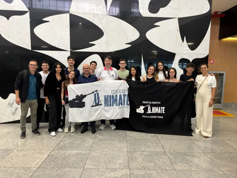 Alunos da Escola Honório Fraga, de Colatina, representam o ES no maior campeonato de robótica da América Latina