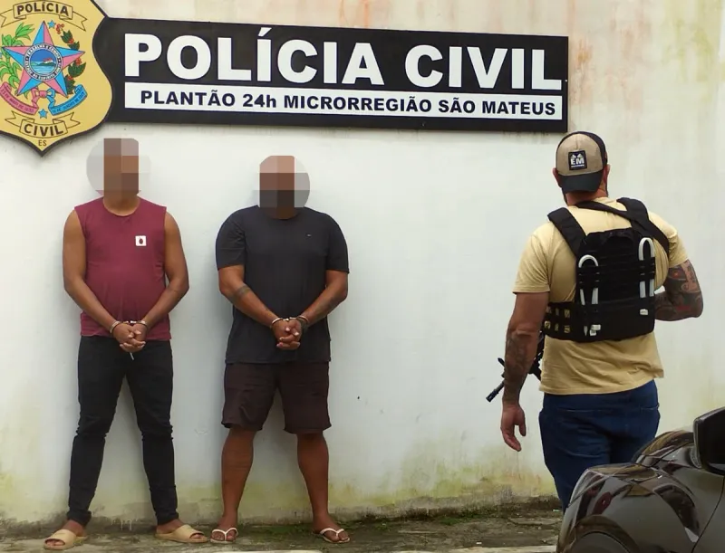 Dois suspeitos são presos em São Mateus por envolvimento no sequestro do adolescente Lázaro, que segue desaparecido