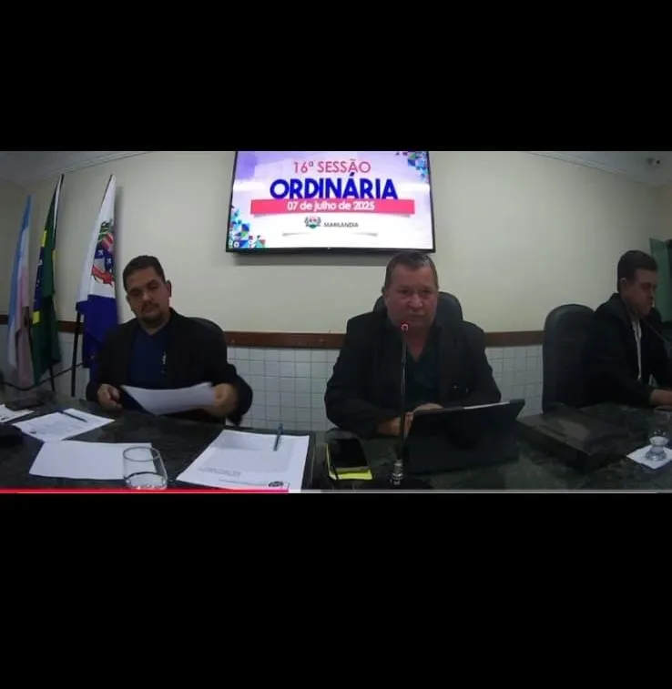 Em sessão filmada, presidente da Câmara de Marilândia chama deputado federal afastado de “animal” e acusa deputado estadual colatinense de usar drogas