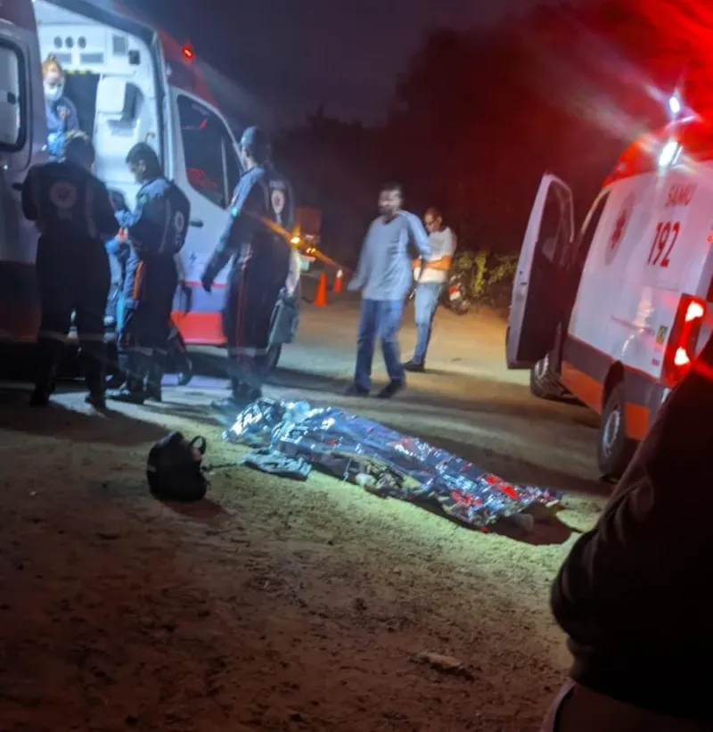 Motociclista morre em colisão com ônibus em São Roque do Canaã; vítima era morador de Itaguaçu e tinha parentes em Colatina