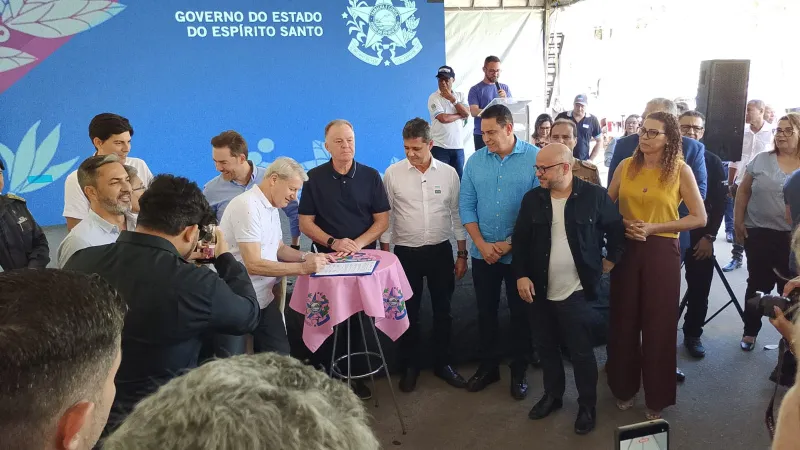 Casagrande entrega rodovia, Farmácia Cidadã e anuncia novos investimentos em Colatina