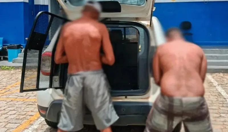 Dois homens em situação de rua são presos após agredir morador em rodoviária de Baixo Guandu