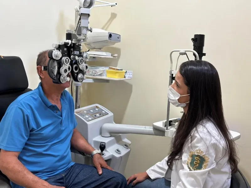 Sesa leva atendimento oftalmológico a Mantenópolis e Governador Lindenberg e amplia acesso à saúde ocular