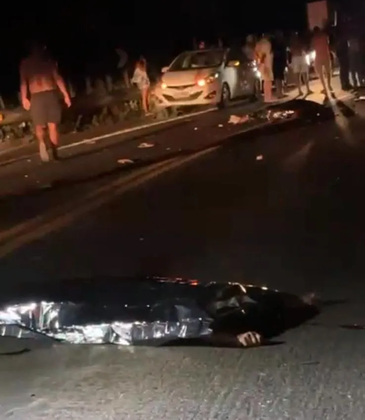 Colatina: colisão próxima à segunda ponte deixa duas pessoas mortas e interdita totalmente a rodovia