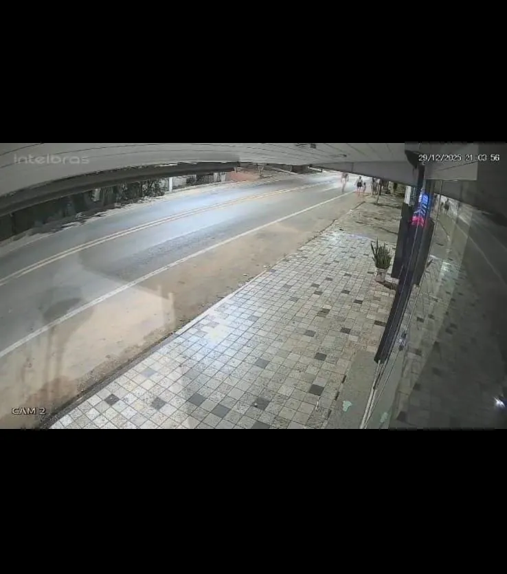 Vídeo: assassinato é flagrado por câmera de monitoramento em São Gabriel da Palha