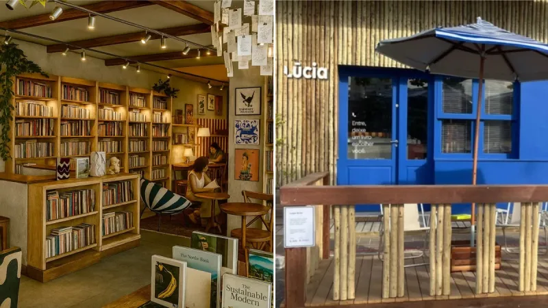 Iriri ganha livraria à beira-mar com proposta de leitura, convivência e desaceleração