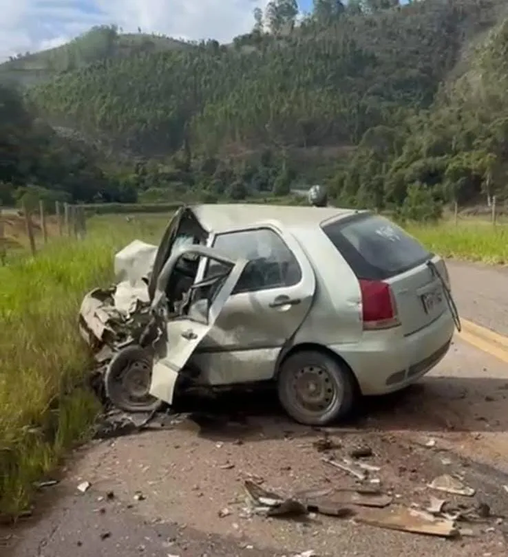 Vídeo: colisão com morte é registrada na Curva do Padre, entre Alto Rio Novo e Mantenópolis