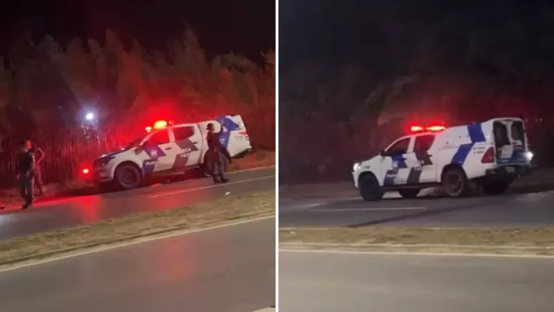Bate carro contra barranco, abandona veículo na pista e vai embora a pé em Colatina