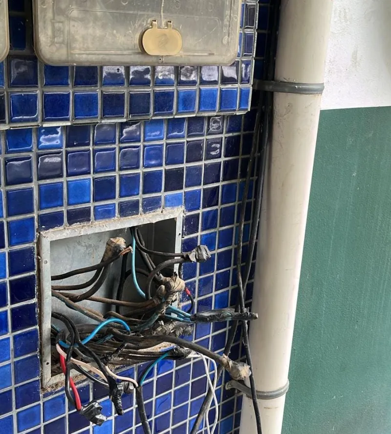 Onda de furtos de cabos de energia causa prejuízo no bairro Vila Nova, em Colatina 