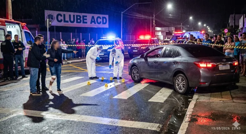 Mulher é baleada ao atravessar faixa de pedestres no bairro São Silvano, em Colatina
