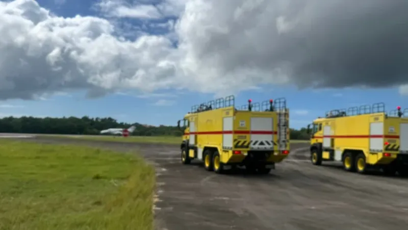 Piloto identificou superaquecimento em um dos motores quando aeronave sobrevoava a região de São Mateus