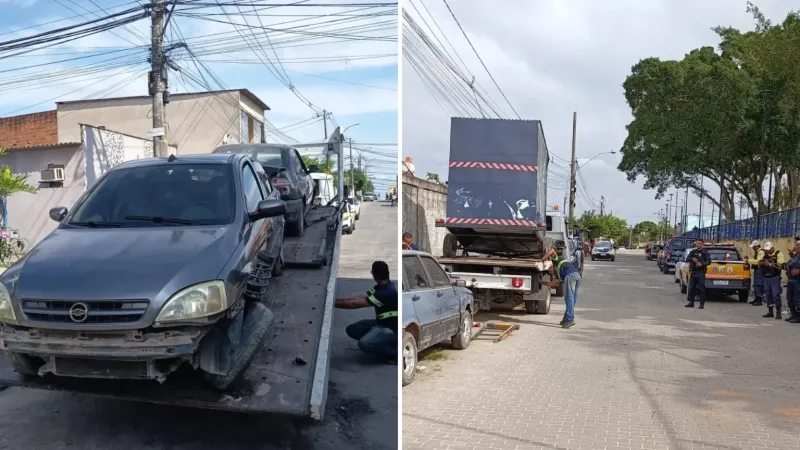 Após denúncias, até trailer de lanches abandonado é removido das ruas de Linhares